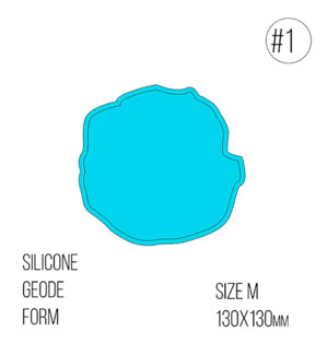 silikonovaya forma geod dlya petri, model №1 Фото 