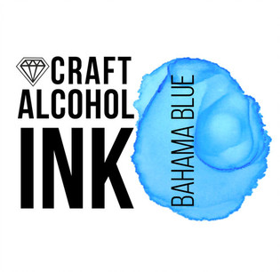 Craft Alcohol INK Bahama Blue Фото 