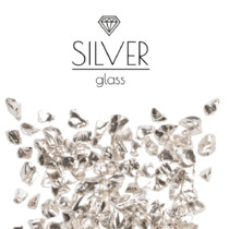 serebryanaya-steklyannaya-kroshka-silver