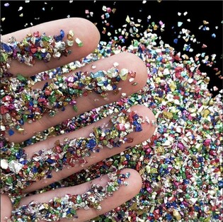 steklyannaya kroshka Chromic Glass, Rainbow Фото 